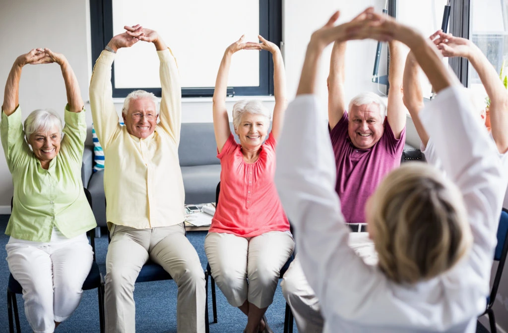 senior-community-exercise-yoga-stretching